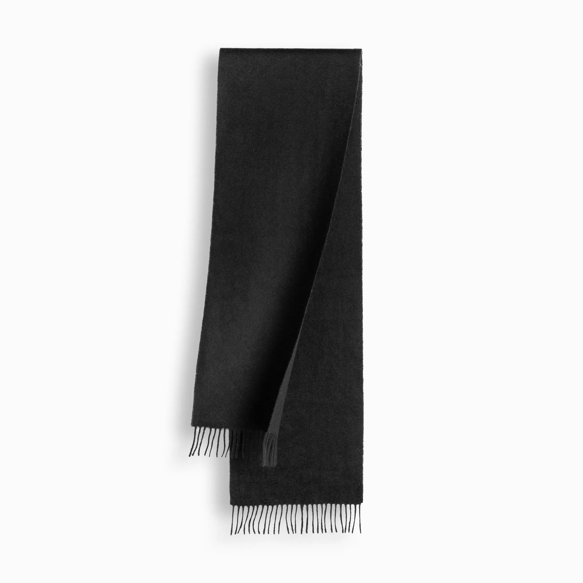 100% Wool Scarf Black