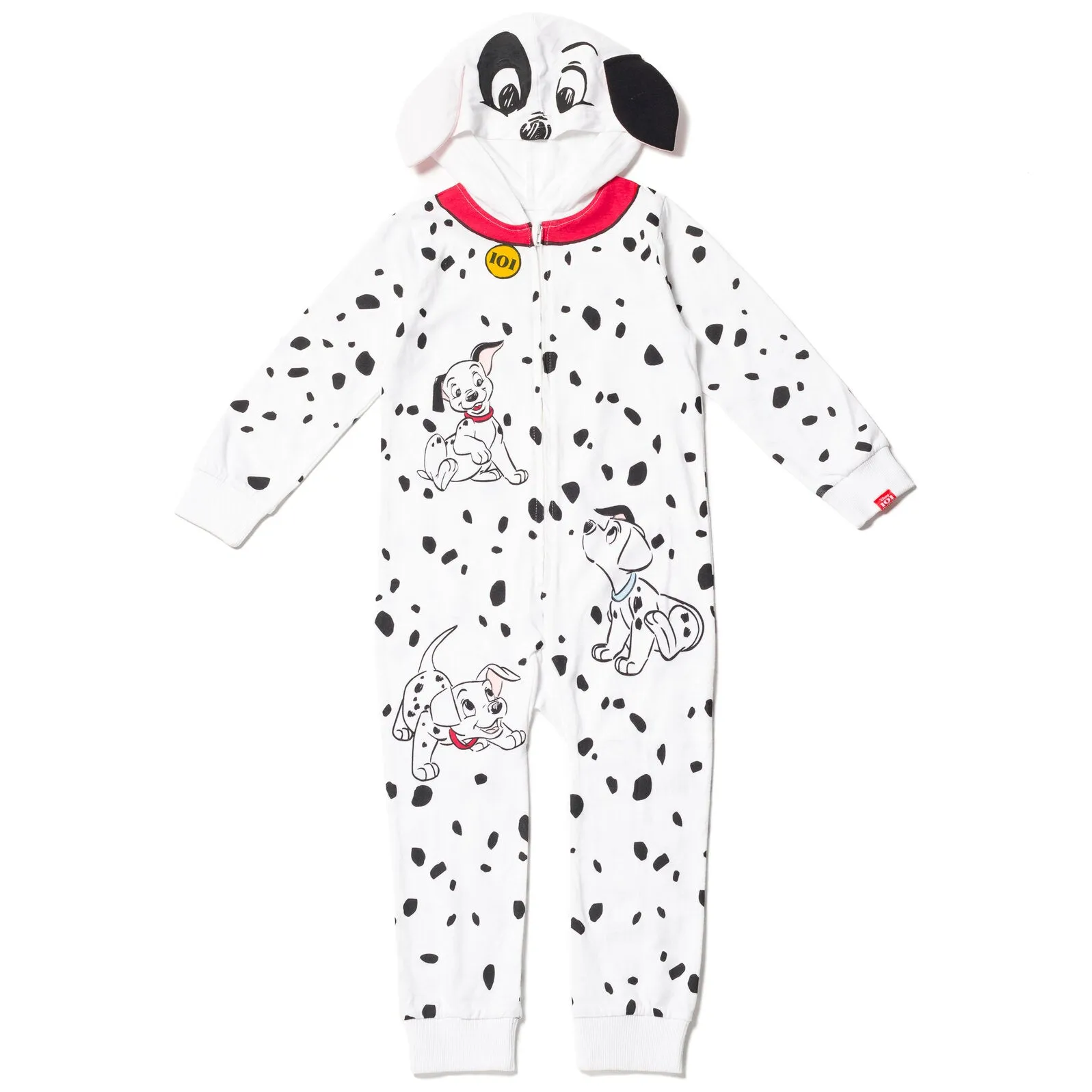 101 Dalmatians Zip Up Cosplay Coverall