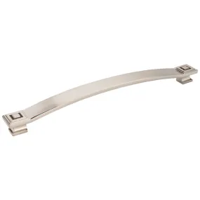 12" Center-to-Center Satin Nickel Square Delmar Appliance Handle (Tomlin)