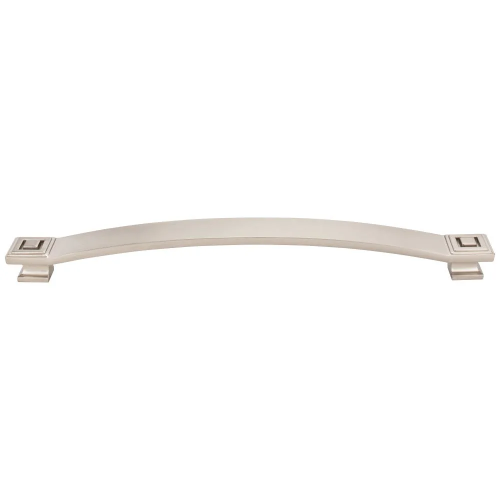 12" Center-to-Center Satin Nickel Square Delmar Appliance Handle (Tomlin)