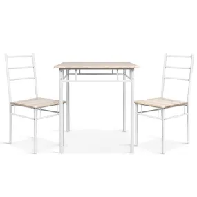 3 Piece Dining Set - Natural