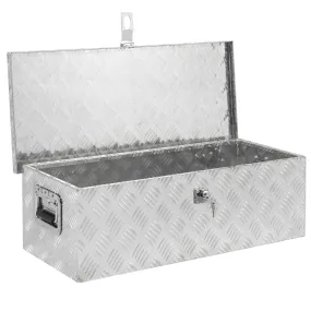 30in Aluminum Tool Box - Silver