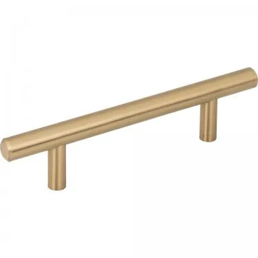 3" CENTER-TO-CENTER SATIN BRONZE NAPLES CABINET BAR PULL #136SBZ