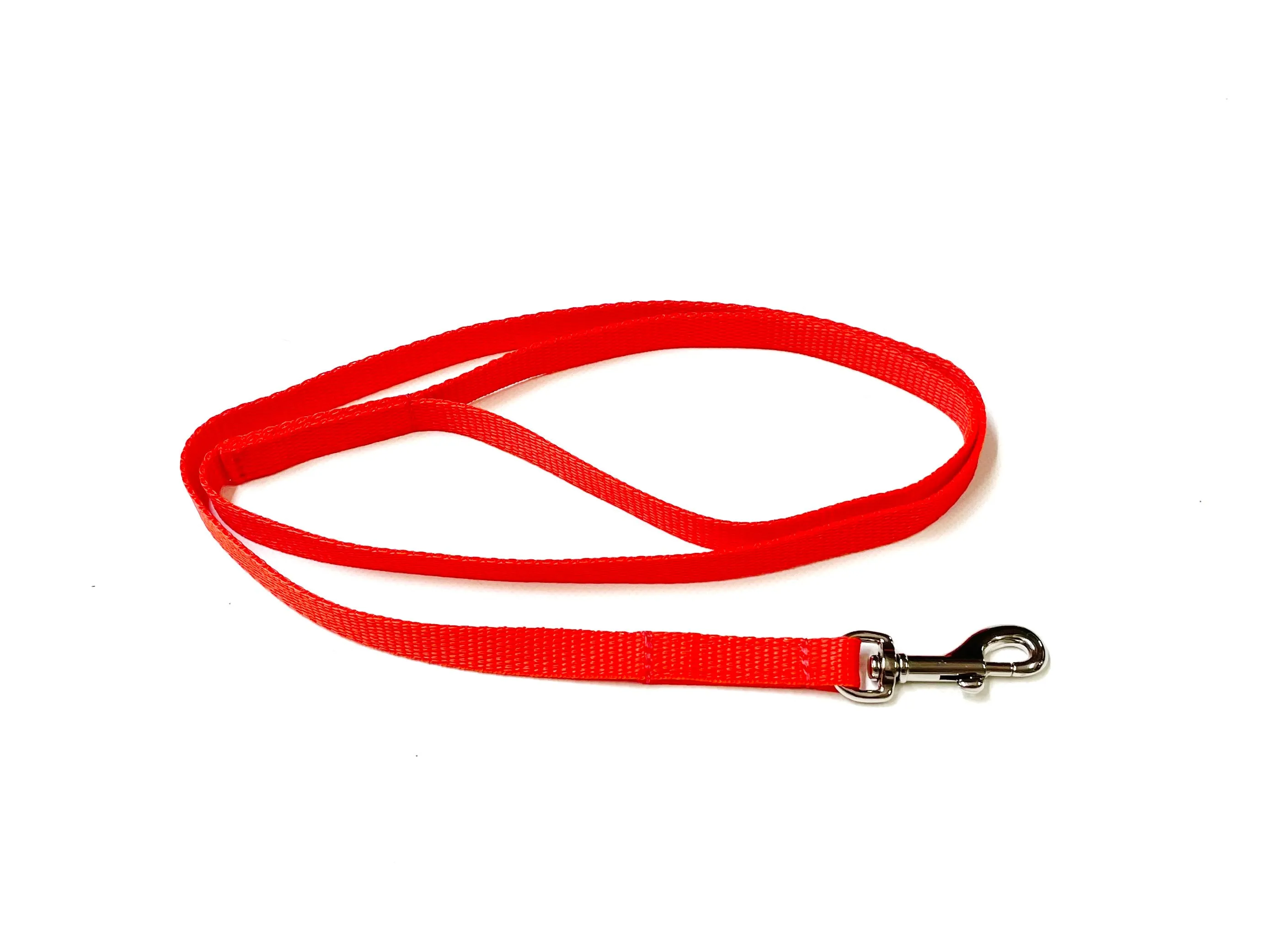 45" Long Puppy Dog Walking Lead Leash 13mm Wide Strong Durable Webbing In 19 Colours