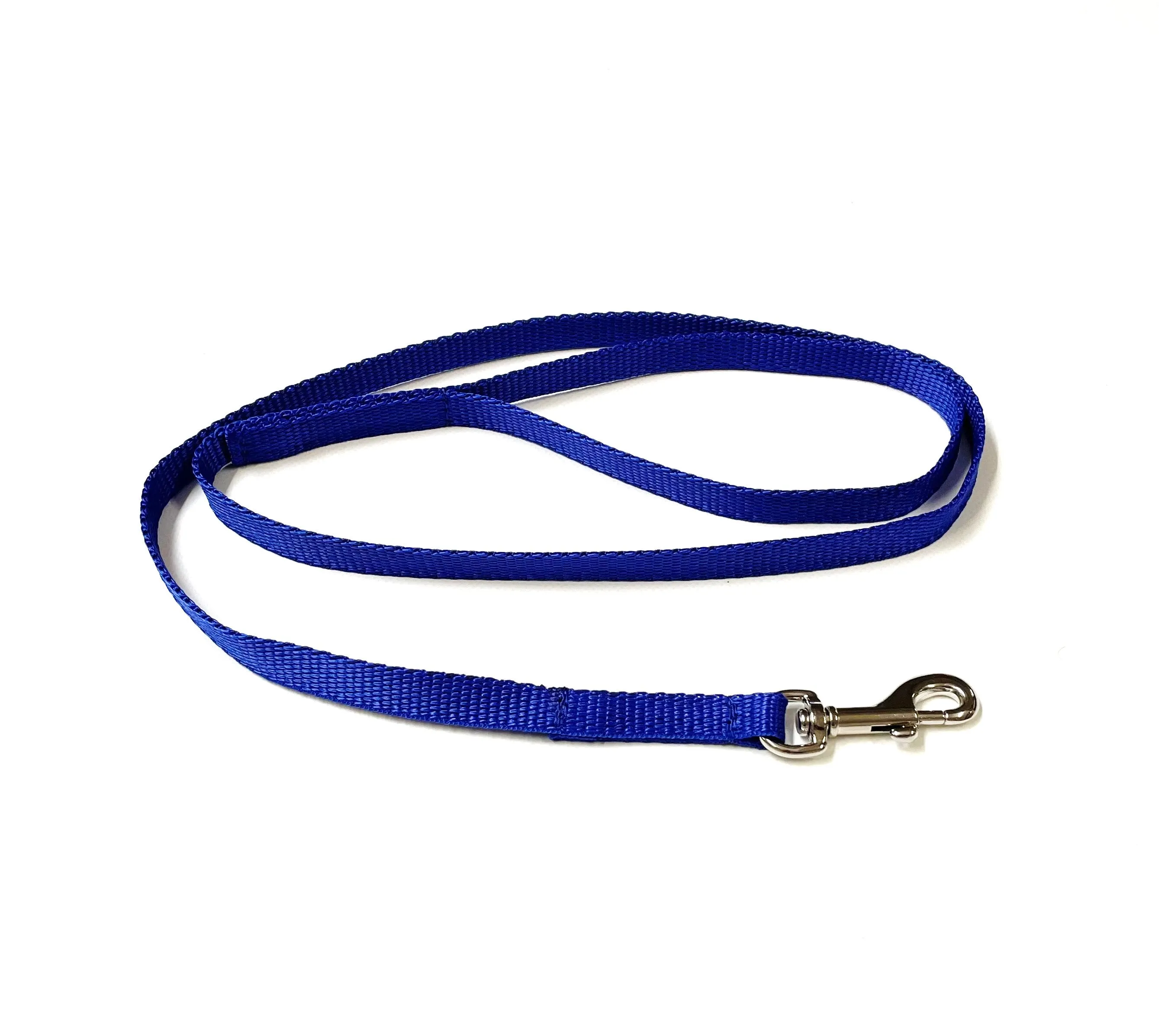 45" Long Puppy Dog Walking Lead Leash 13mm Wide Strong Durable Webbing In 19 Colours