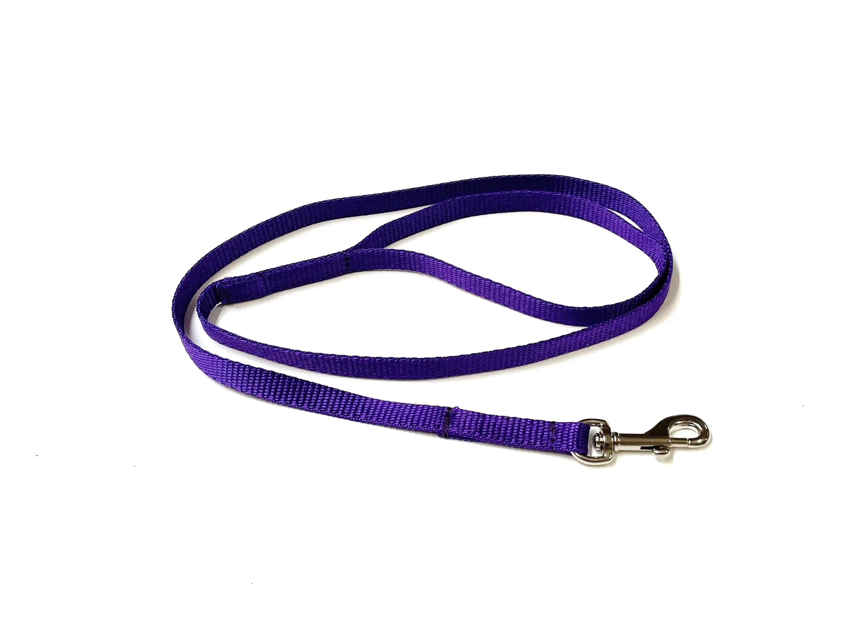 45" Long Puppy Dog Walking Lead Leash 13mm Wide Strong Durable Webbing In 19 Colours