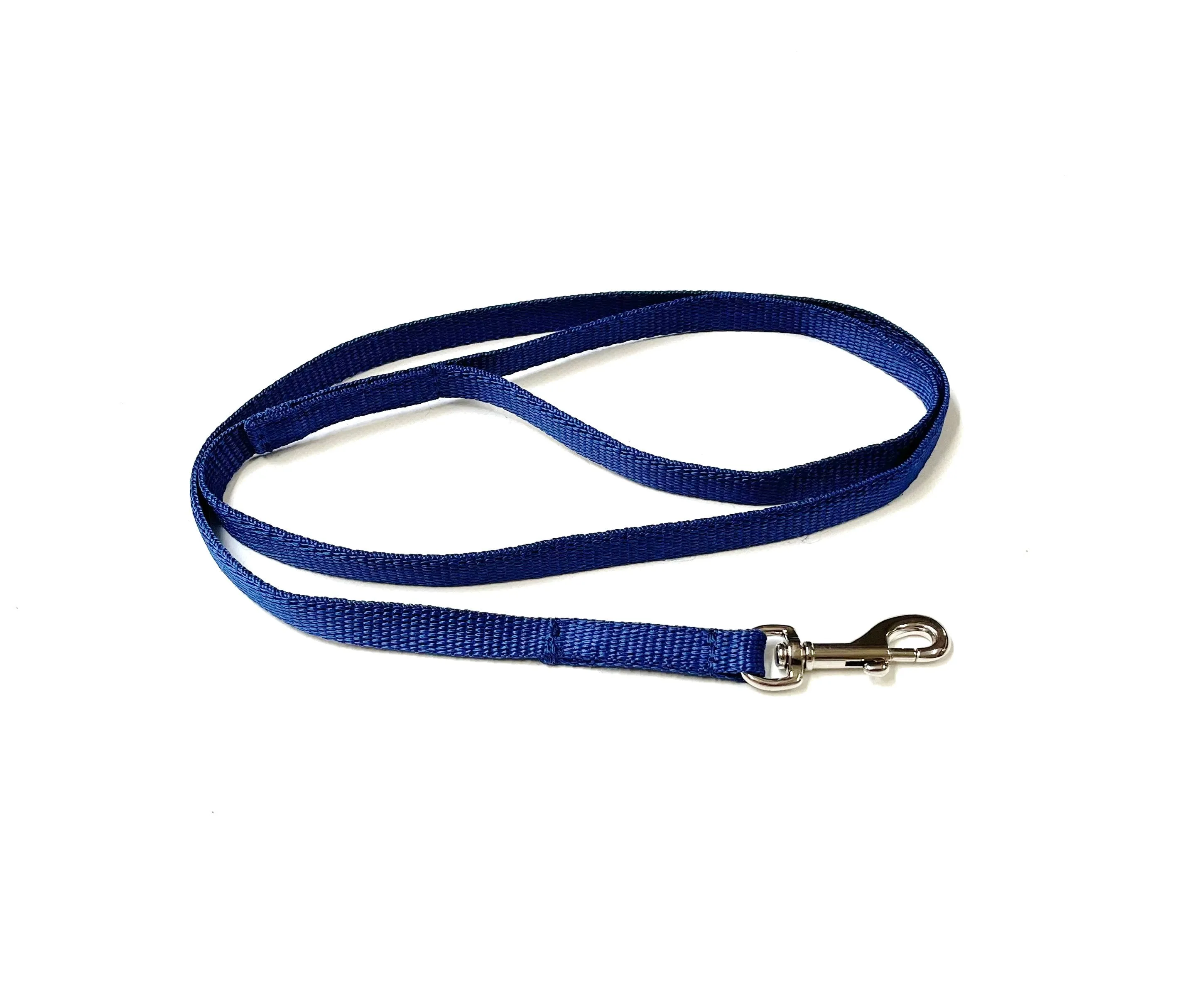 45" Long Puppy Dog Walking Lead Leash 13mm Wide Strong Durable Webbing In 19 Colours