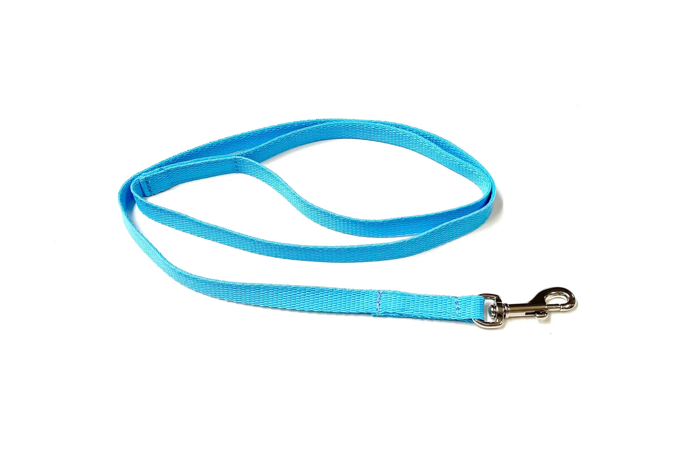 45" Long Puppy Dog Walking Lead Leash 13mm Wide Strong Durable Webbing In 19 Colours