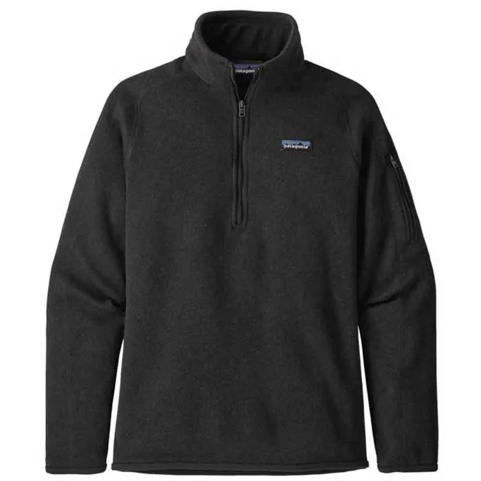 48-Hour Patagonia Women's Black Better Sweater Quarter Zip 2.0