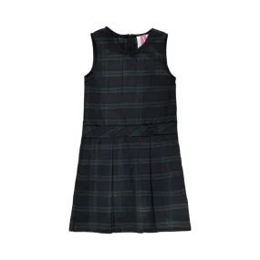 A  Evergreen Plaid Jumper -P79