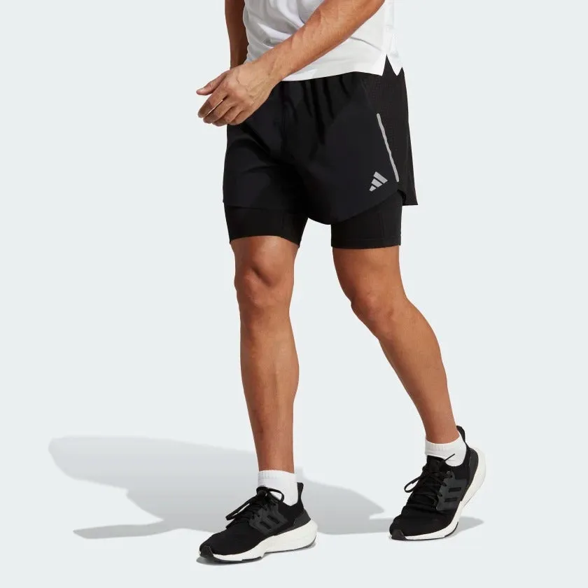 adidas Designed for Running Two-in-One Men's Shorts