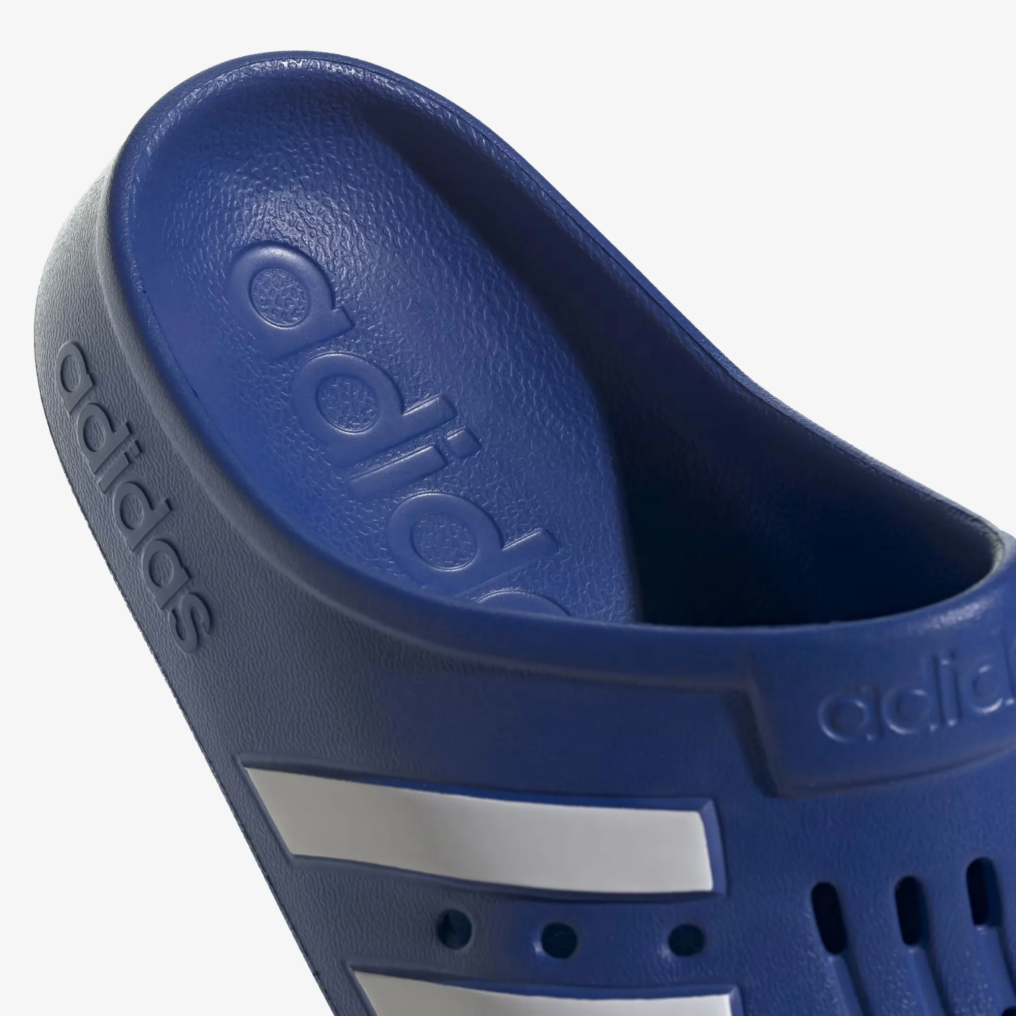 Adidas Originals | ADILETTE CLOGS  { ROYAL BLUE/WHITE/ROYAL BLUE