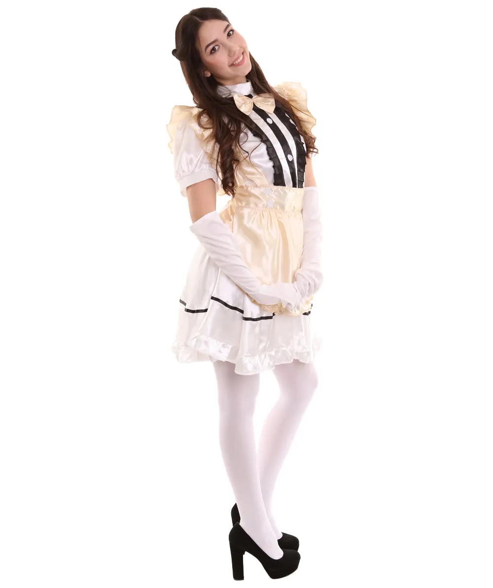 Adult Women's Anime Cosplay French Maid Fancy Uniform Costume | Copper Cosplay Costume