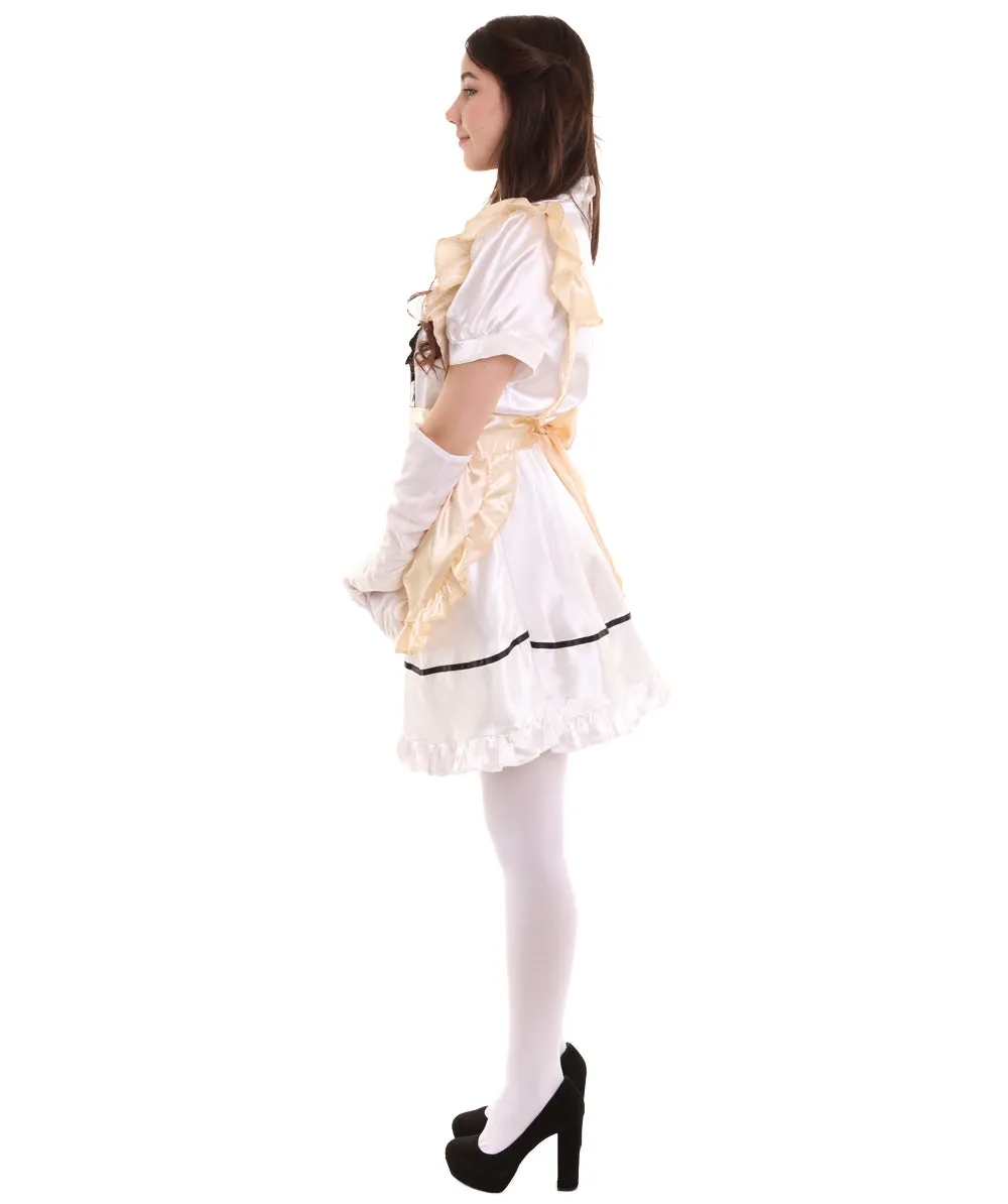 Adult Women's Anime Cosplay French Maid Fancy Uniform Costume | Copper Cosplay Costume