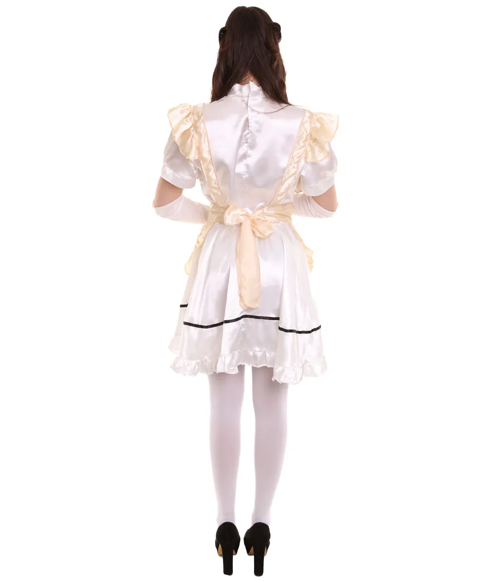 Adult Women's Anime Cosplay French Maid Fancy Uniform Costume | Copper Cosplay Costume