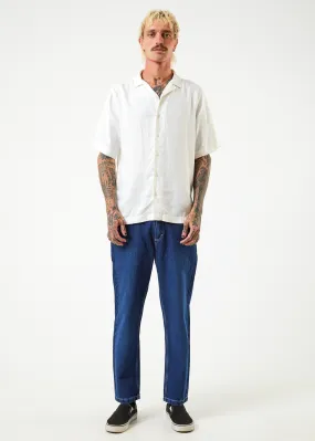 AFENDS Mens Ninety Twos - Denim Relaxed Jeans - Original Rinse