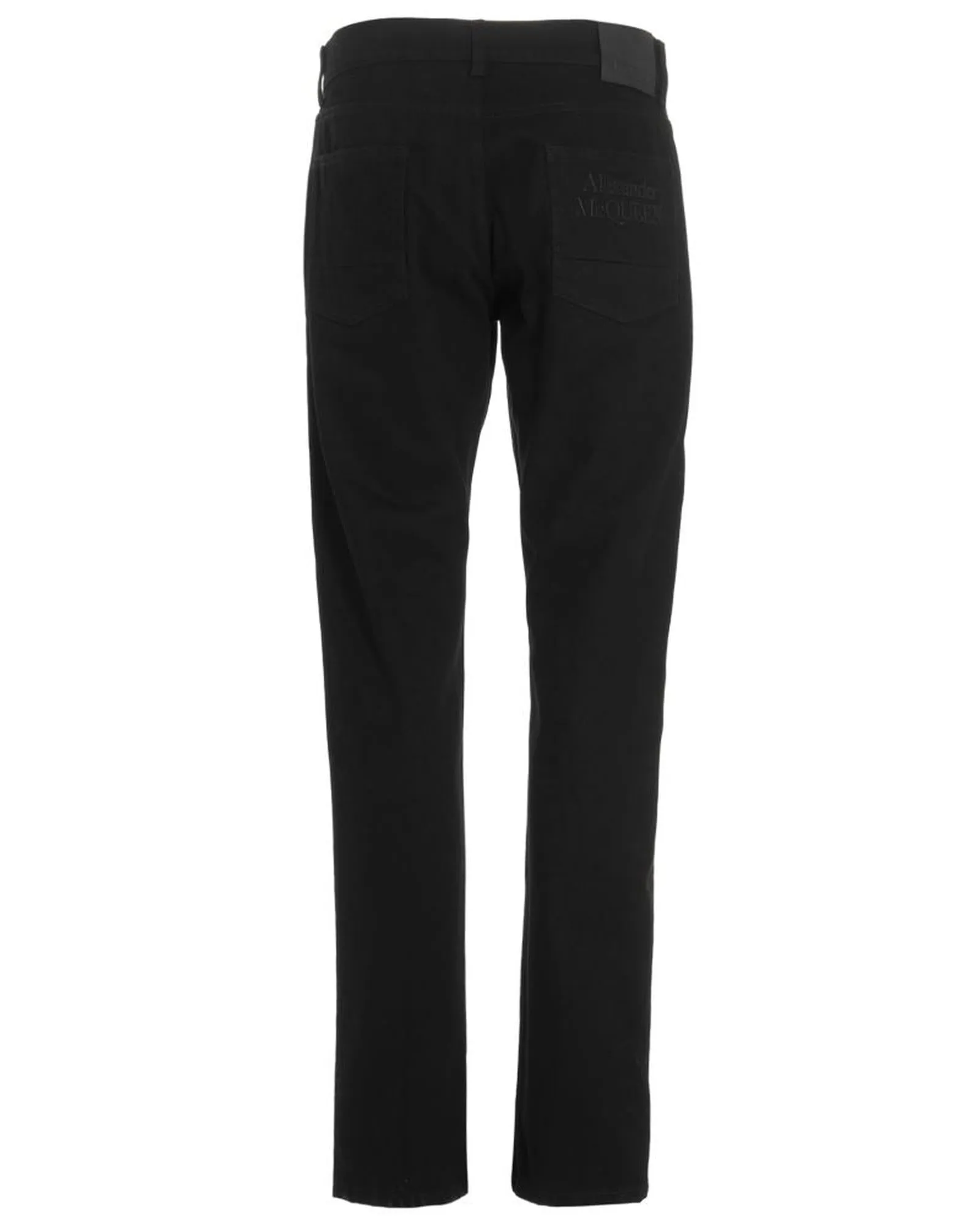 Alexander McQueen Slim Fit Black Jeans