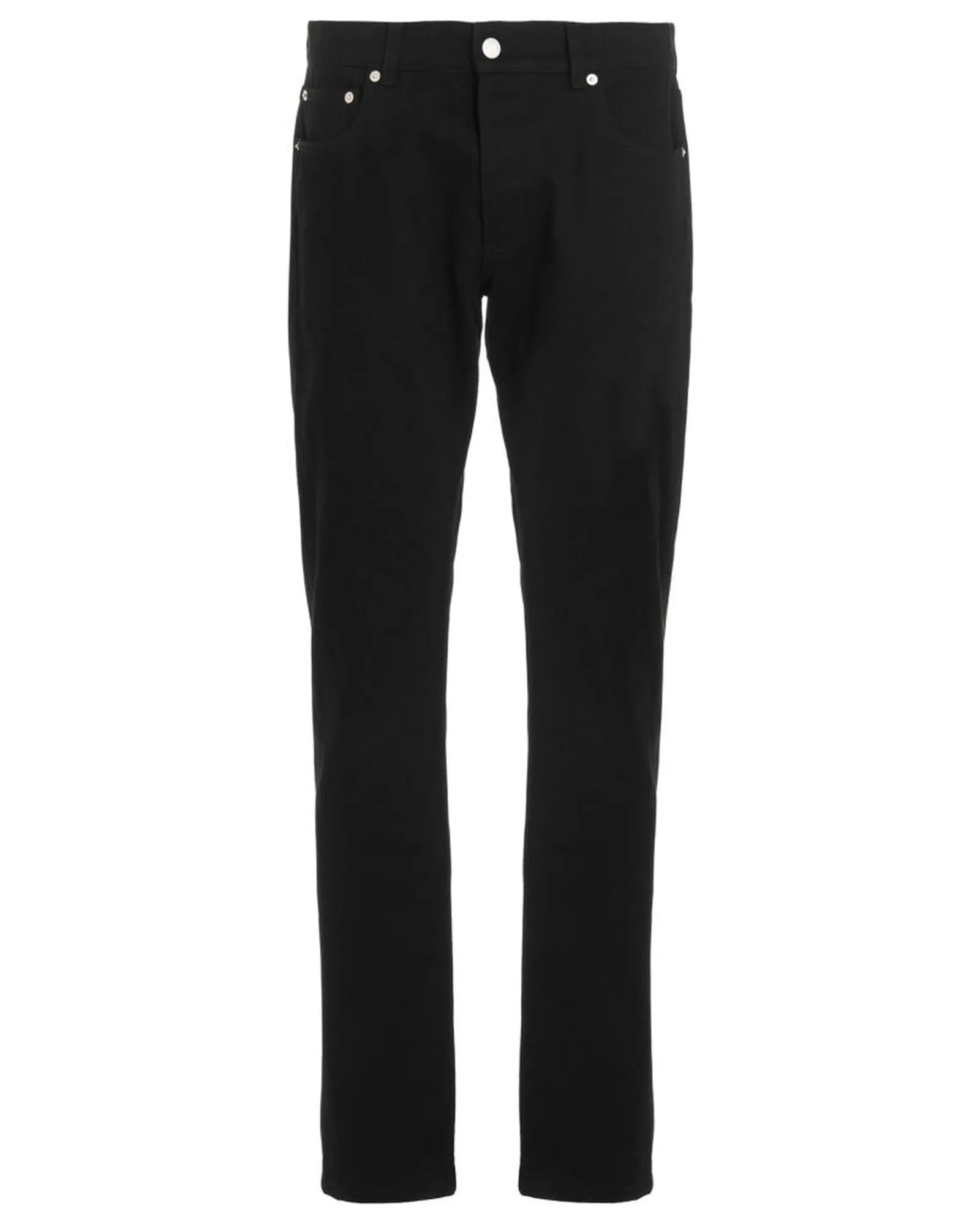 Alexander McQueen Slim Fit Black Jeans