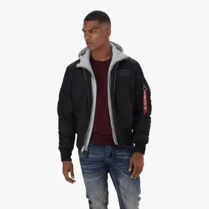 Alpha Industries Ma 1 Dtec Jacket Black Grey