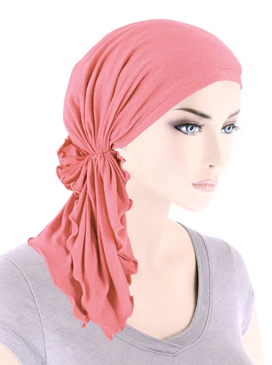 Bamboo Bella Scarf Coral Pink