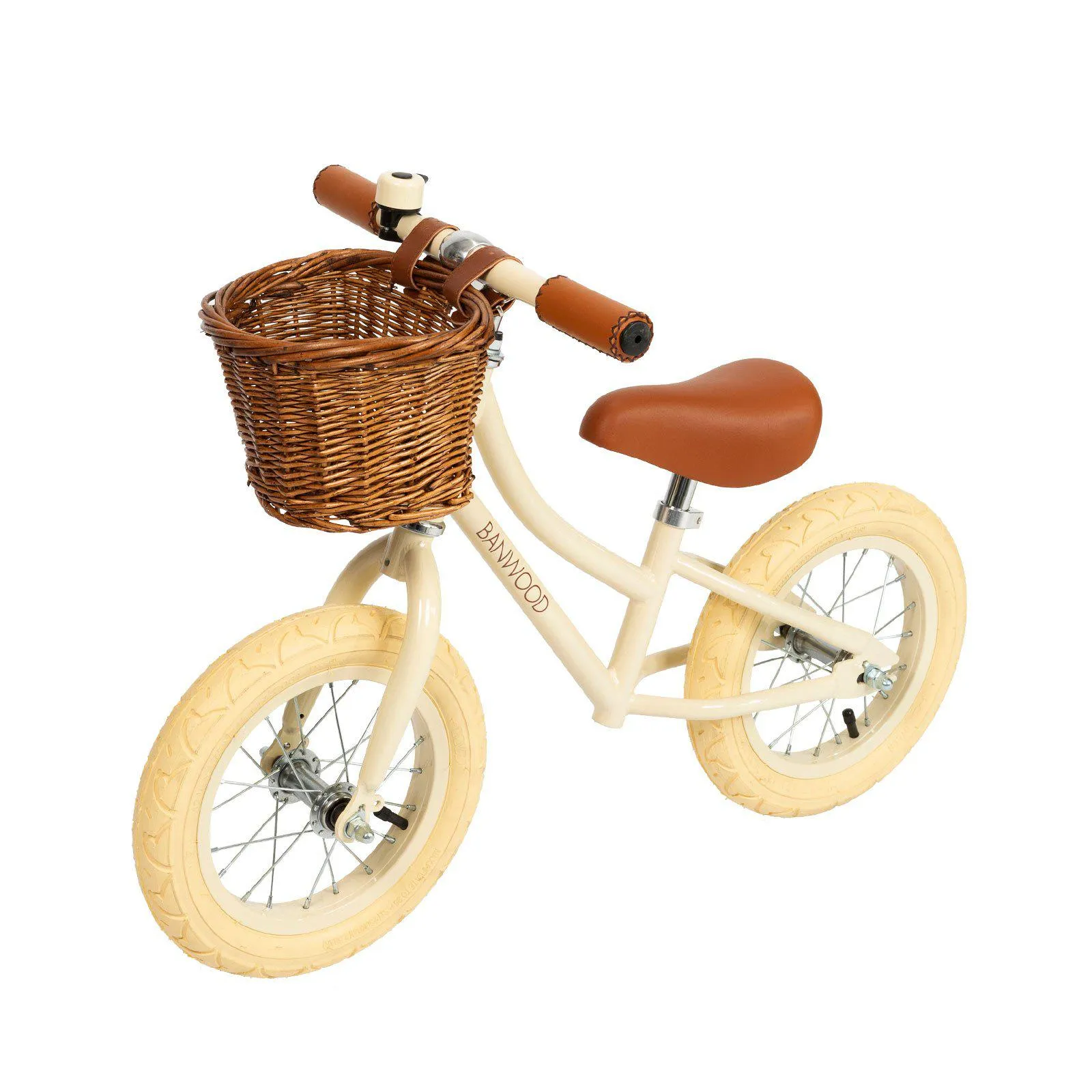 Banwood 'First Go!' Balance Bike - Cream