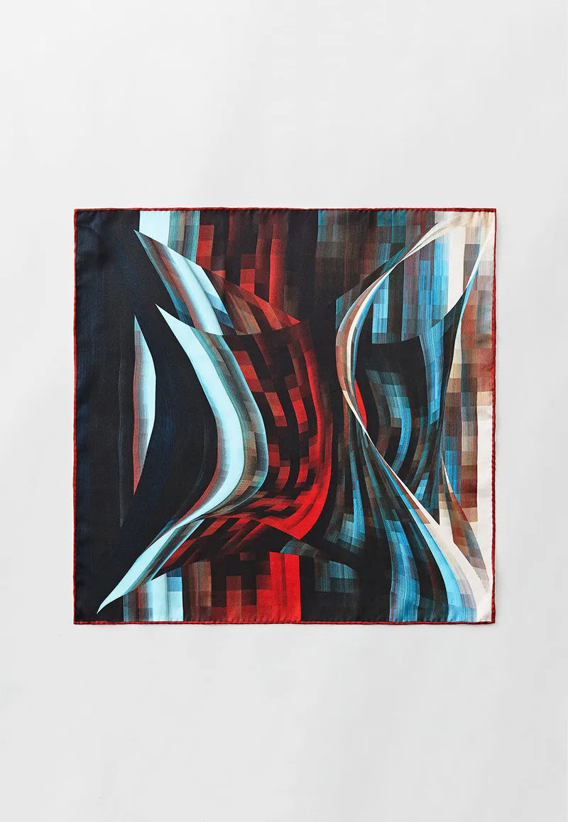 BANYAN SILK SATIN SCARF 33 & 45