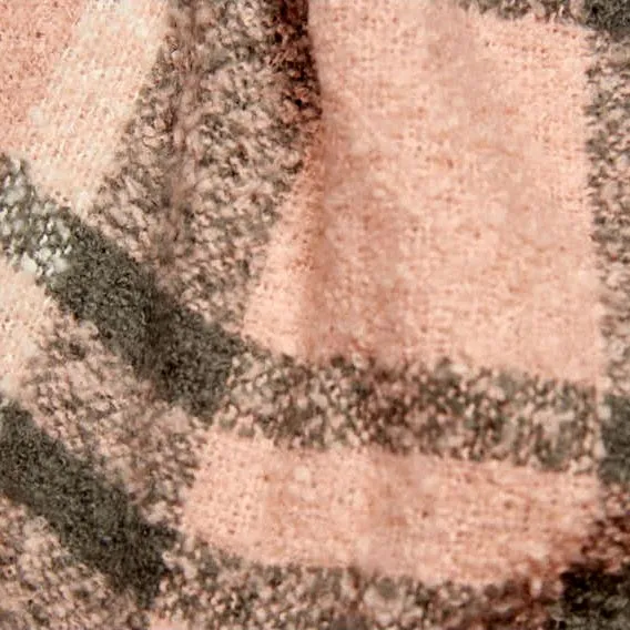 Barbour Scarf-Boucle-Wrap-Pink/Grey-LSC0130PI31