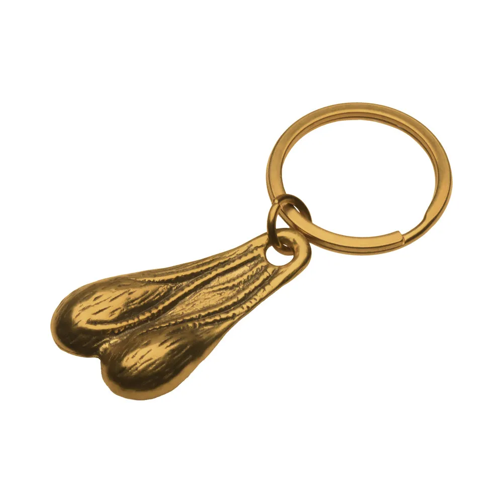 Big Ballers Brass Nuts Keychain