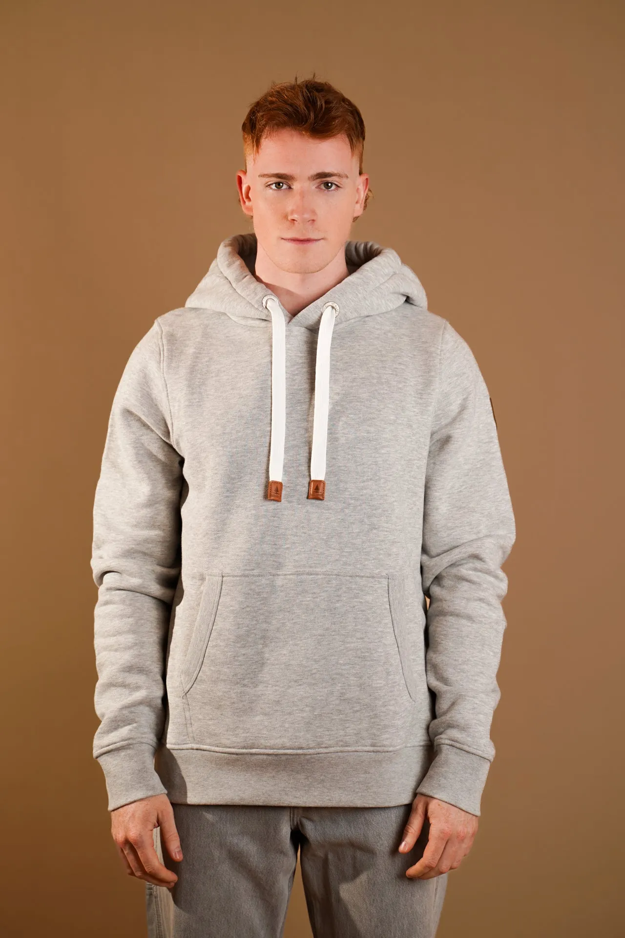 Bill Light Heather Grey Hoodie