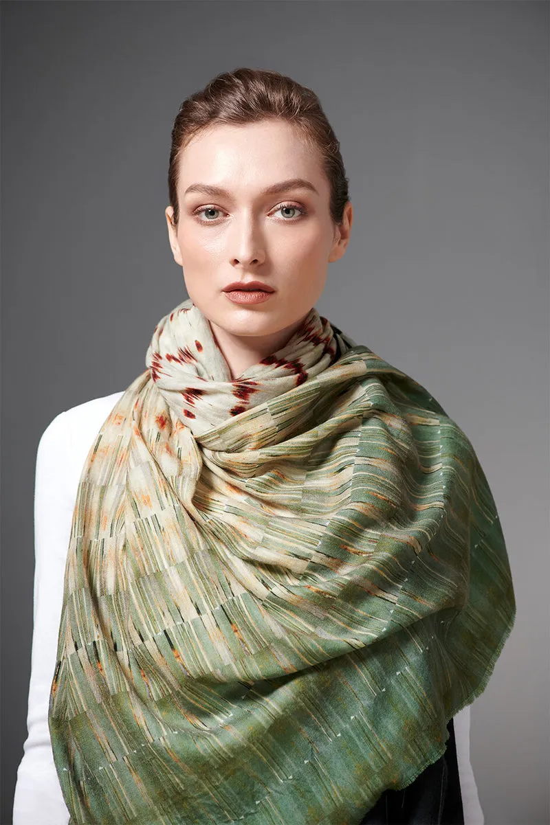 BLOOMSBURY SQUARE PURE WOOL SCARF