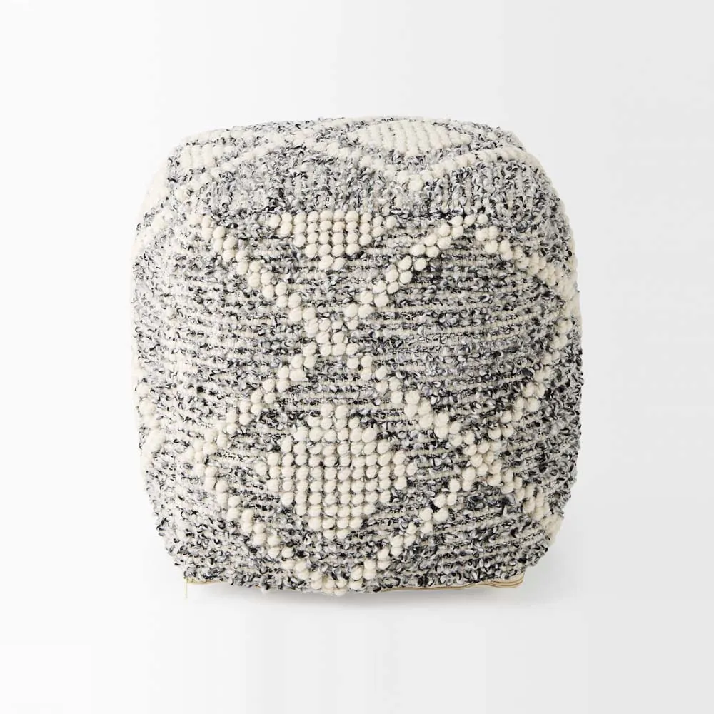 Blue Jeans Pouf