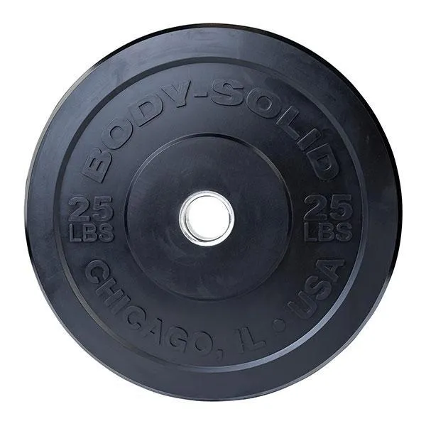 Body Solid Chicago Extreme Olympic Bumper Plates