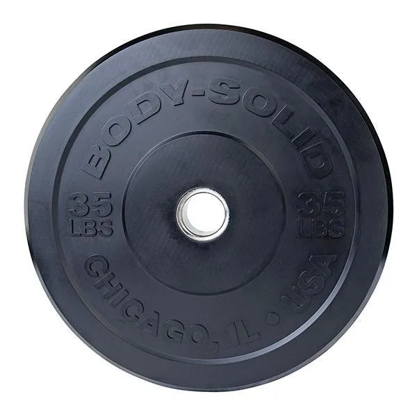 Body Solid Chicago Extreme Olympic Bumper Plates