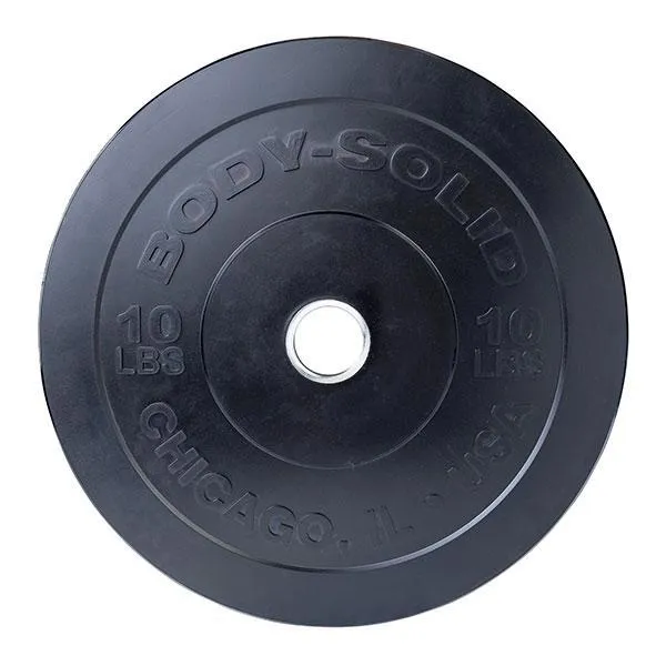 Body Solid Chicago Extreme Olympic Bumper Plates