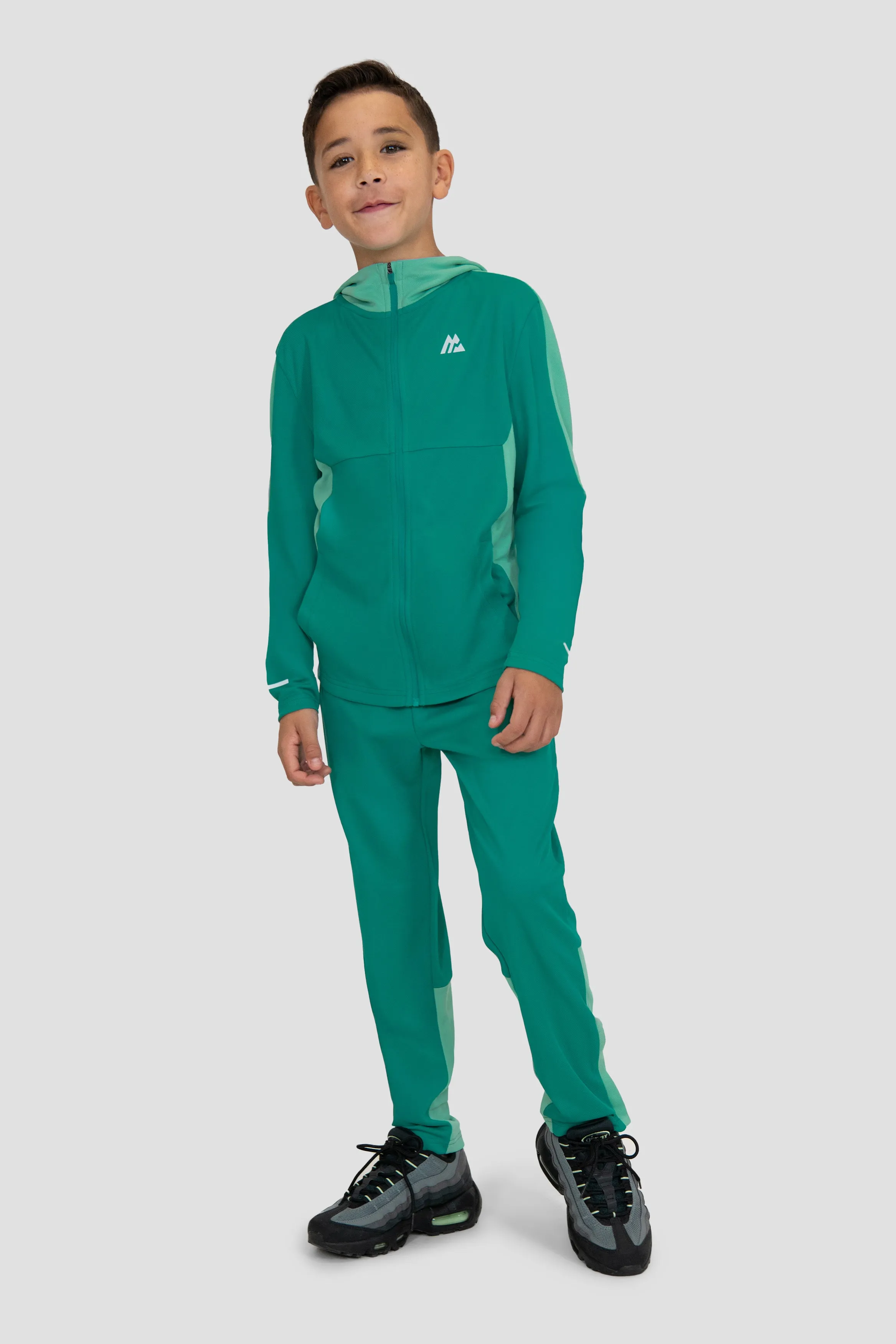 Boys Pace Tracksuit - Aruba/Fluorite