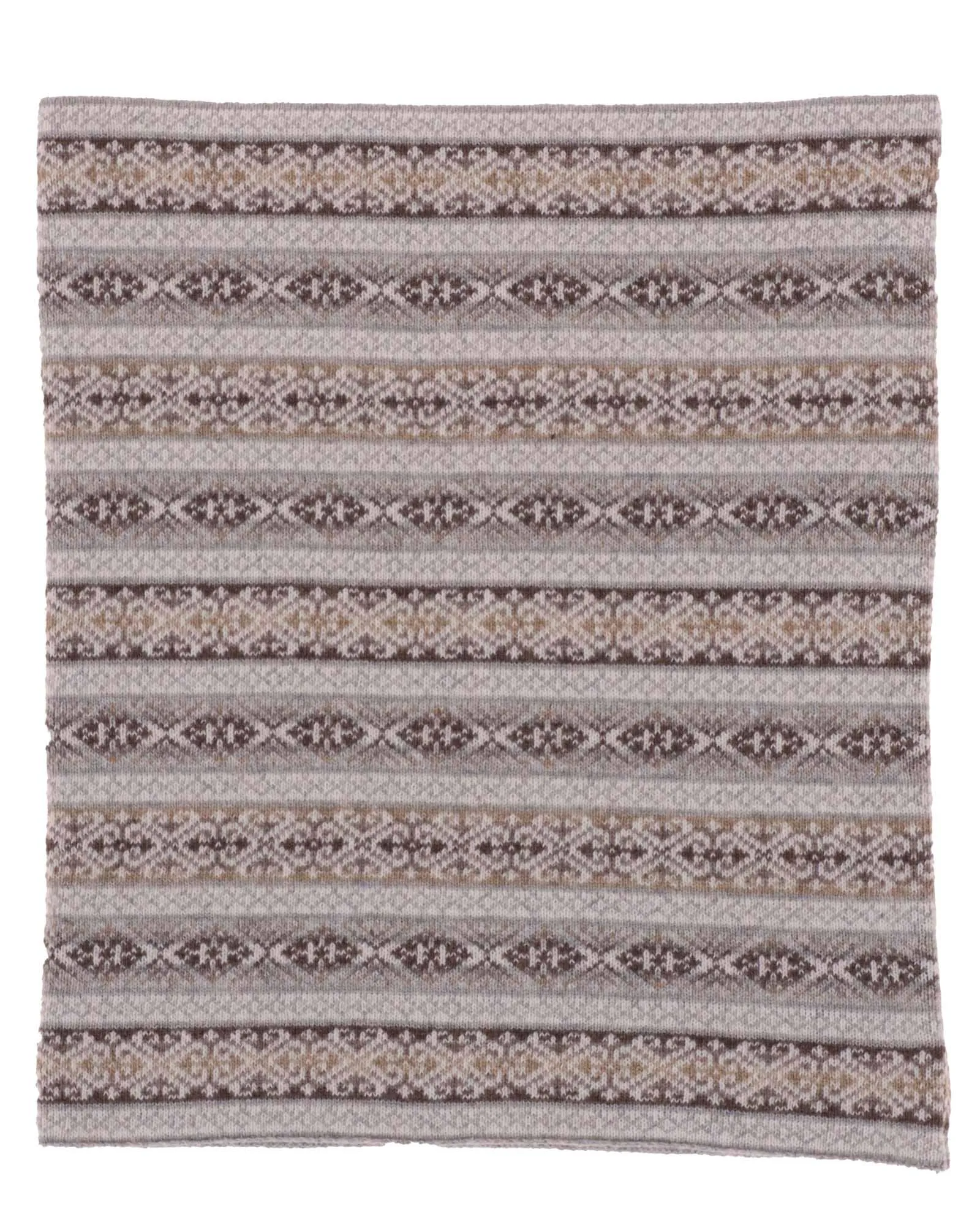 Cadenza Italy Ltd - Cashmere Blend Fairisle Snood