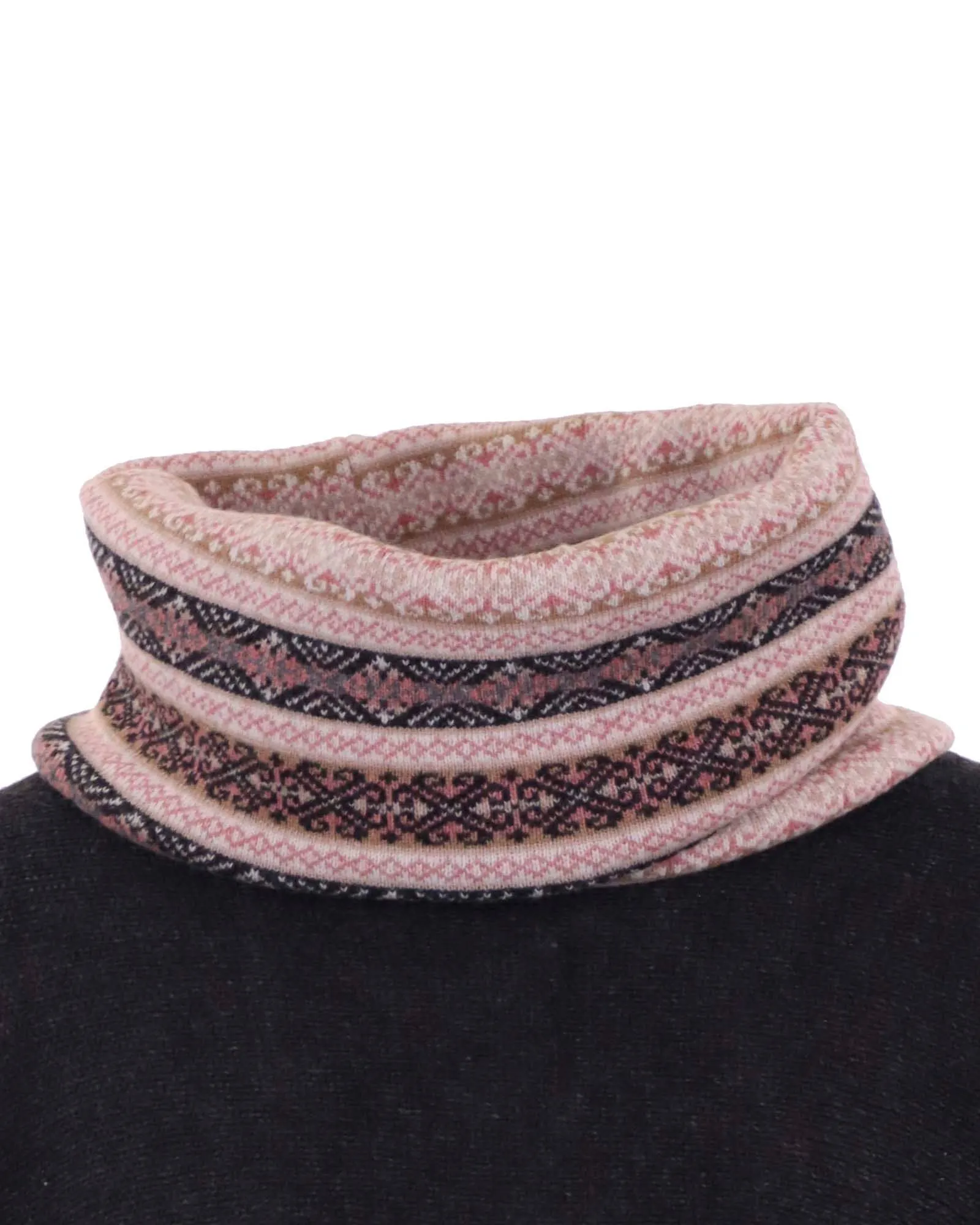 Cadenza Italy Ltd - Cashmere Blend Fairisle Snood