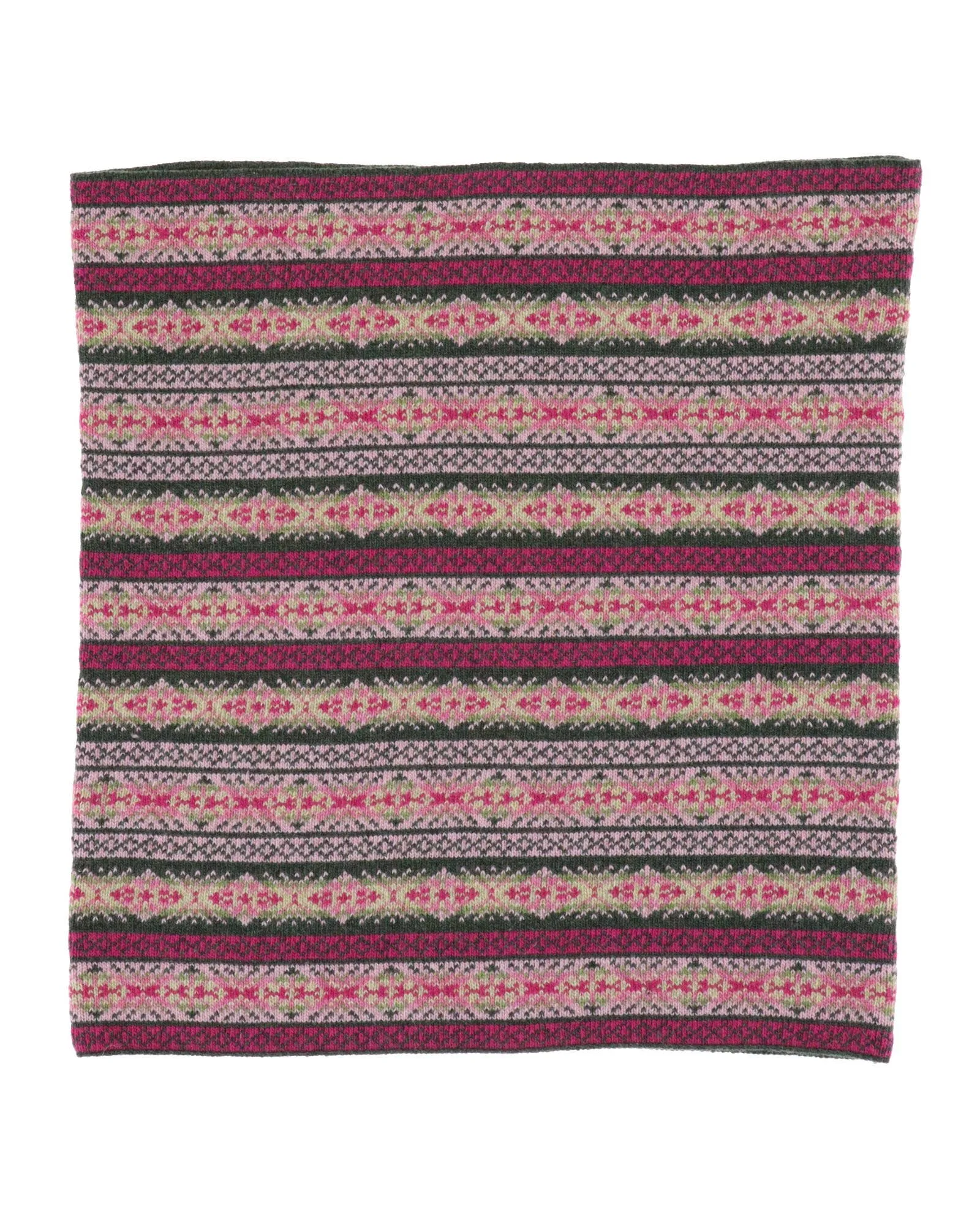 Cadenza Italy Ltd - Cashmere Blend Fairisle Snood