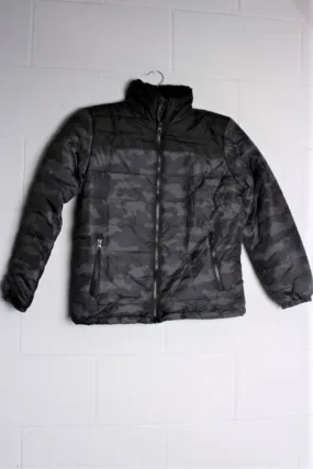 Camo Jacket with Sherpa Collar