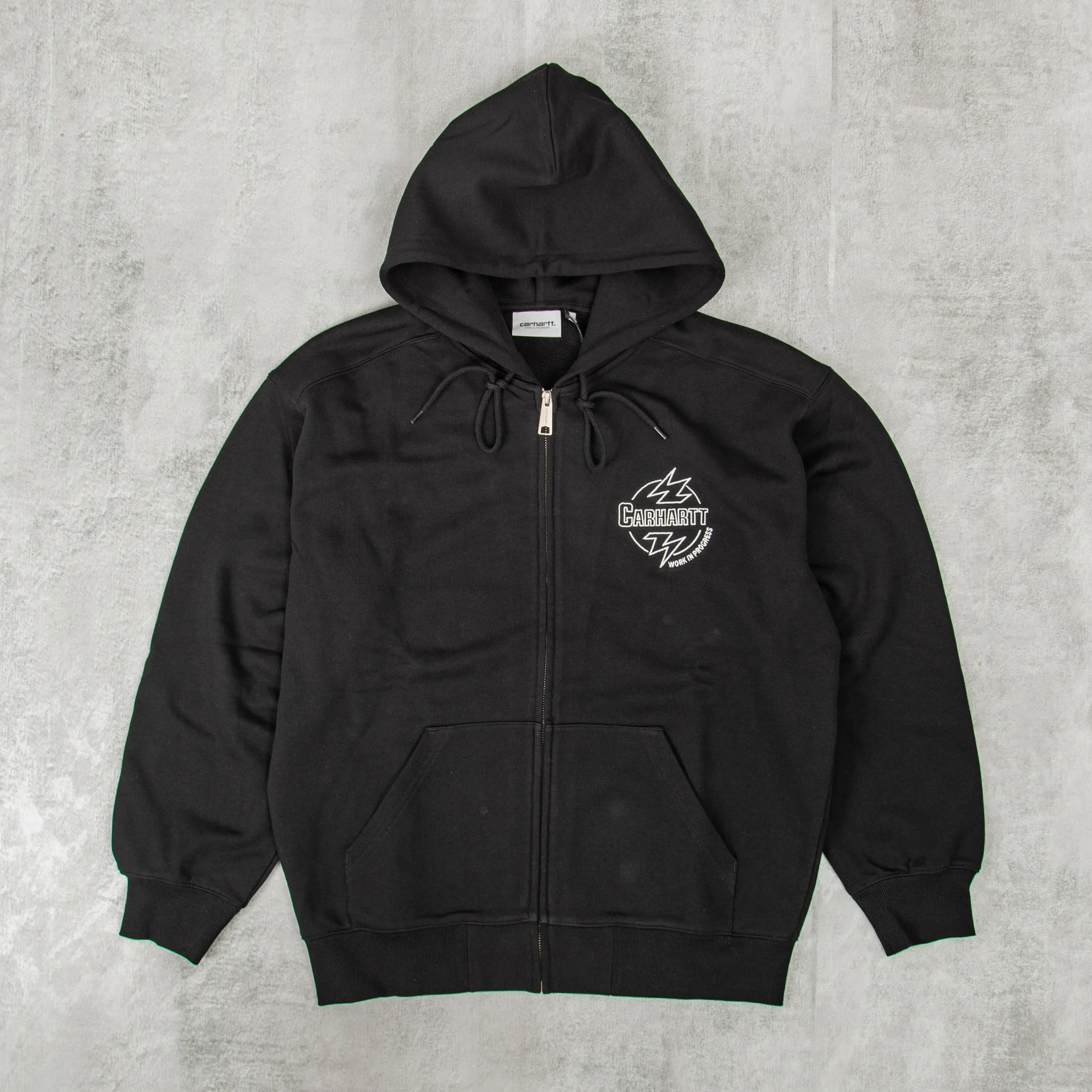 Carhartt WIP Ablaze Hooded Jacket - Black / Wax