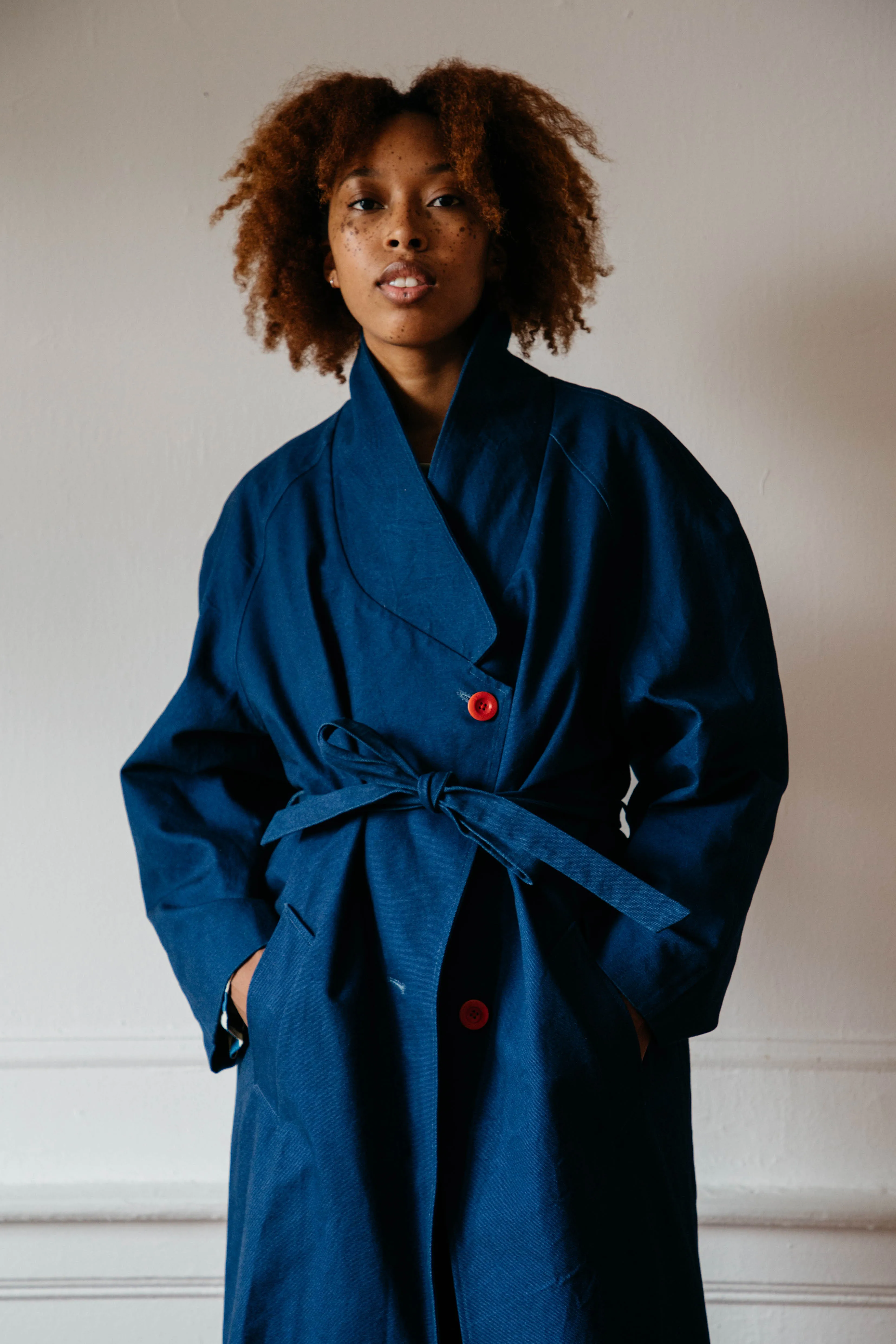 Cassidy Coat - Indigo