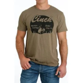 Cinch Men's Western Hertiage T-Shirt - Brown