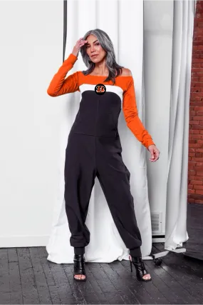 Cincinnati Bengals Color Block Jumpsuit