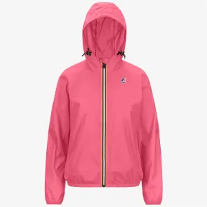 Claude - Kids Packable Full Zip Waterproof Rain Jacket in Pink