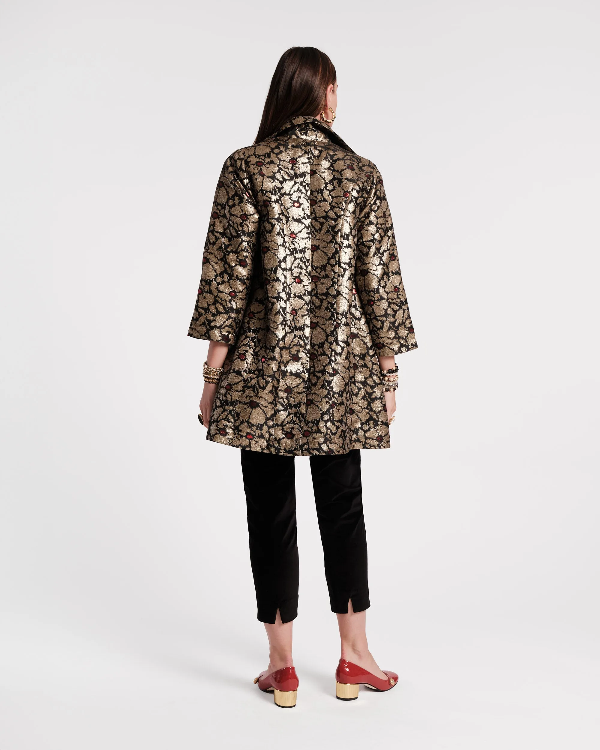 Cornelia Jacquard Swing Jacket