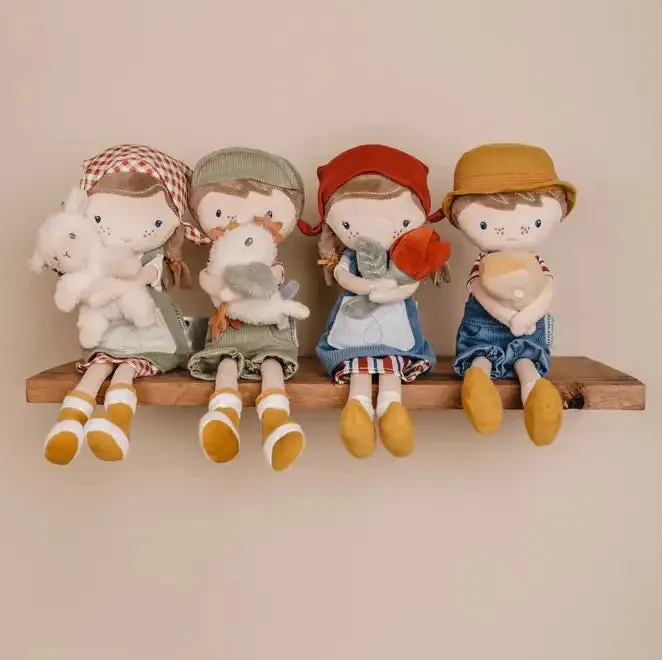 Cuddle Doll Farmer Rosa with Sheep - 35cm