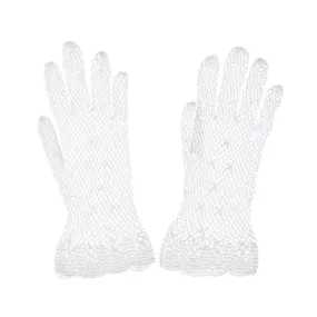 Danbury - Women's Satin and Lace Gloves