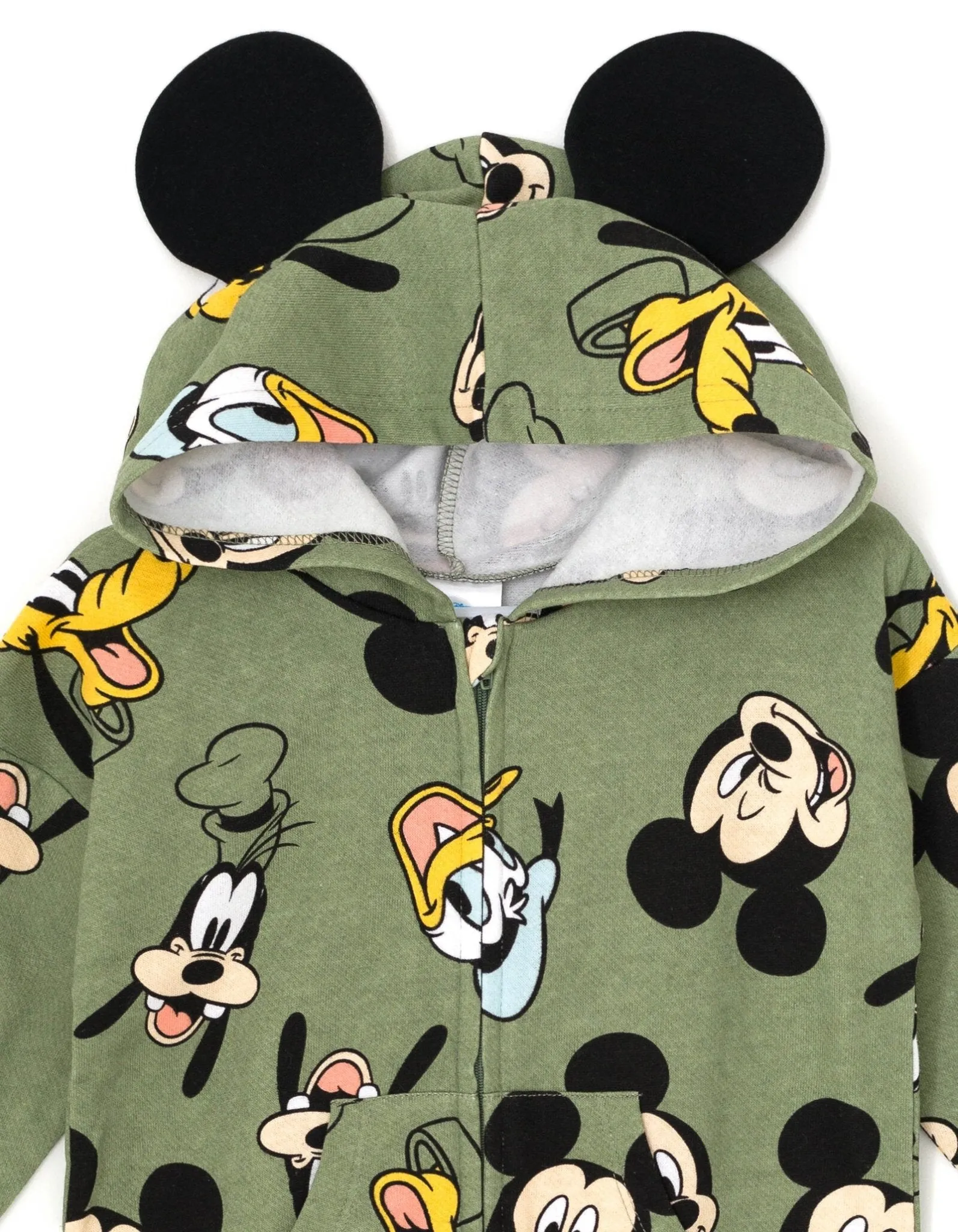 Disney Mickey Mouse Fleece Zip Up Coverall