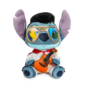 Disney Stitch - White Jumpsuit Elvis HugMe Plush with Shake Action (PRE-ORDER)