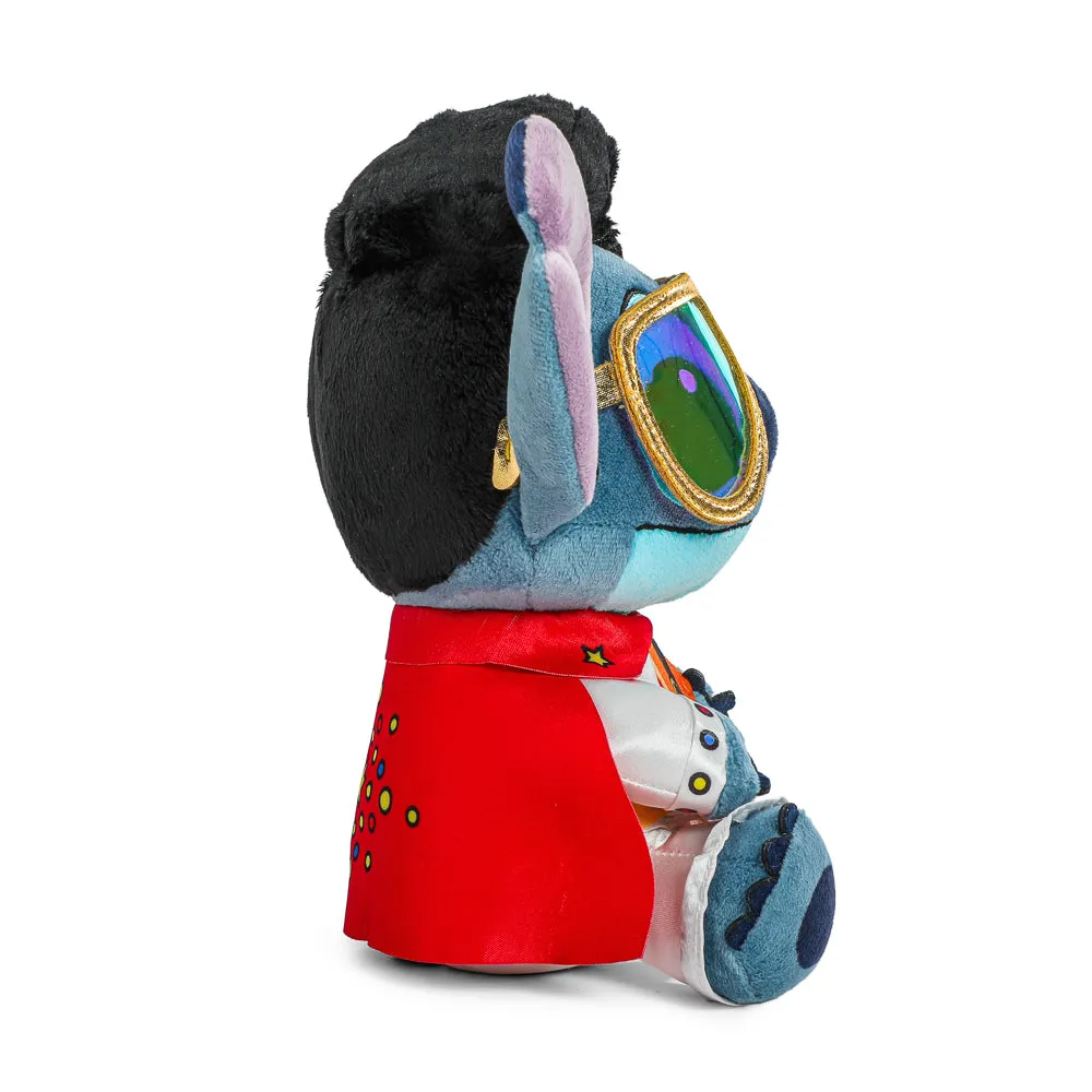 Disney Stitch - White Jumpsuit Elvis Phunny Plush